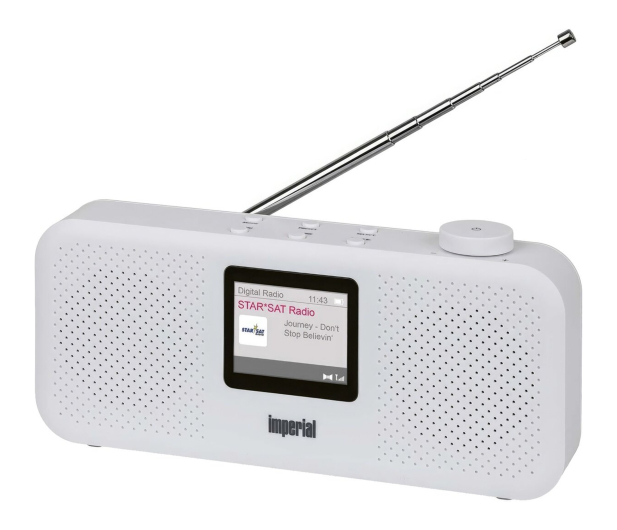 IMPERIAL Imperial DABMAN 16 DAB+ / FM Stereo Radio White - 1535009 - zdjęcie 4